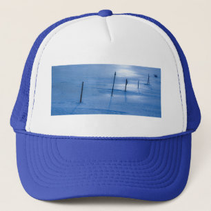 Endloses blaues Eis Truckerkappe