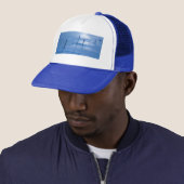 Endloses blaues Eis Truckerkappe (Beispiel)