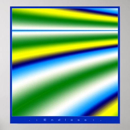 Endloses Fraktal Poster (Vorne)