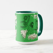 Endloses Gelübde Magic Kellygrün Tasse (VorderseiteRechts)