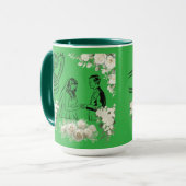 Endloses Gelübde Magic Kellygrün Tasse (Vorderseite Links)