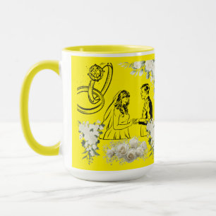 Endloses Gelübde-Magie gelb Tasse