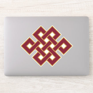 Endloses Knot-Buddhismus-Symbol Aufkleber