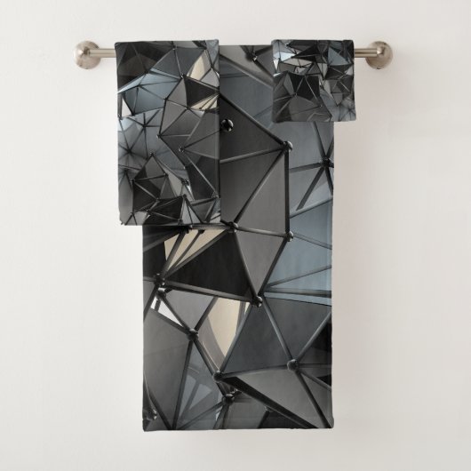 endloses Monochrom : Badhandtuch Set (Insitu)