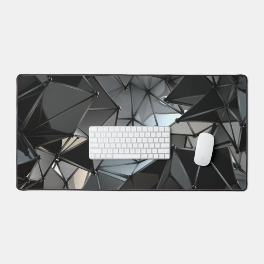 endloses Monochrom : Schreibtischunterlage (Tastatur & Maus)