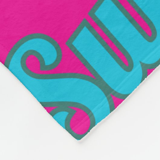 Endloses Surfen Fleecedecke (Ecke)