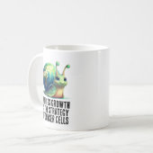 Endloses Wachstum ist die Strategie von Krebszelle Kaffeetasse (Vorderseite Links)