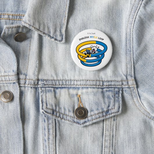 Endlosschleifenbewusster Python-Entwickler | Knopf Button (Beispiel)
