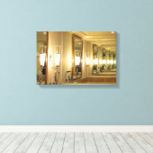 Endlosspiegel Leinwanddruck (Insitu (Holzboden))