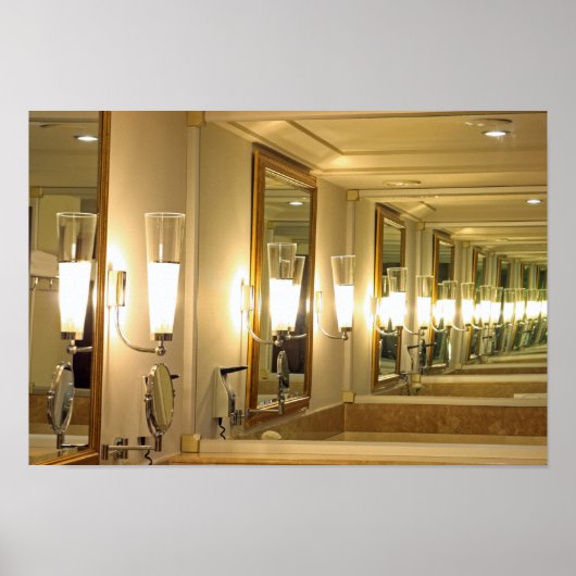 Endlosspiegel Poster (Vorne)