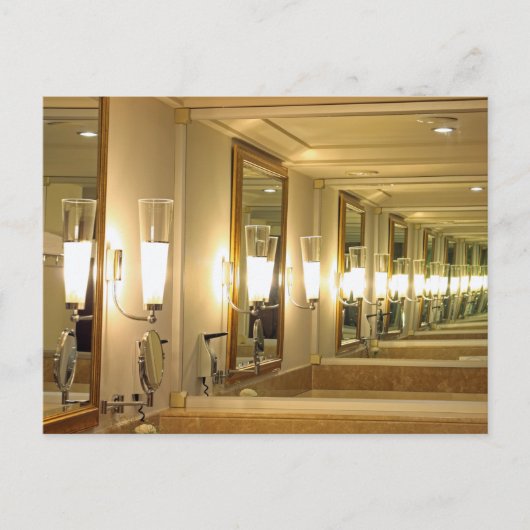 Endlosspiegel Postkarte (Vorderseite)