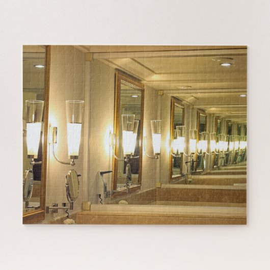 Endlosspiegel Puzzle (Horizontal)