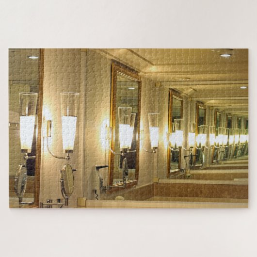 Endlosspiegel Puzzle (Horizontal)