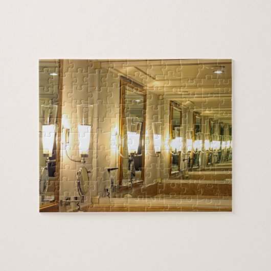 Endlosspiegel Puzzle (Horizontal)