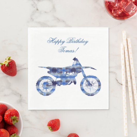 Endmotocross Serviette (Beispiel)