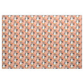 Endmultiple Sklerose: Pinguin mit einem Zeichen Stoff (Yard (91,4 cm))
