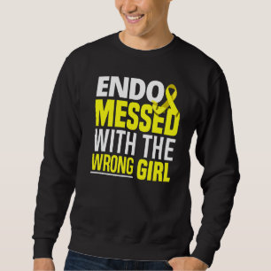 Endo aus dem falschen Endometriose-Krieg für Mädch Sweatshirt