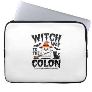 Endo-Krankenschwester Halloween Gastrointestinal K Laptopschutzhülle