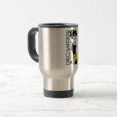 ENDO KRIEGER Edelstahl 15-Unze-Reise/-pendler Reisebecher (Vorderseite Links)