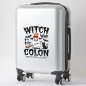 Endo Nurse Halloween Gastrointestinal Nurse Ghost Aufkleber (Koffer)