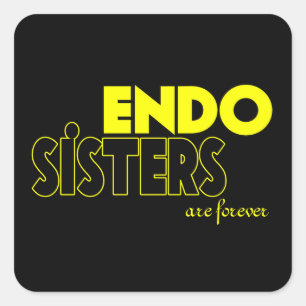 ENDO SISTER ENDOMETRIOSIS Aufkleber