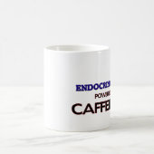 Endocrinologist angetrieben durch Koffein Kaffeetasse (Mittel)