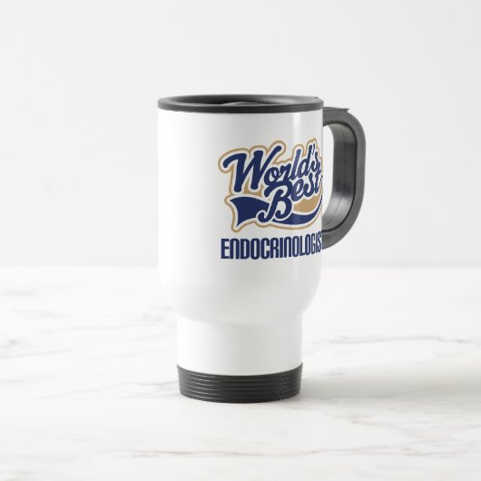 Endocrinologist-Geschenk Reisebecher (VorderseiteRechts)