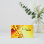 Endocrinologist-Visitenkarten Visitenkarte (Stehend Vorderseite)