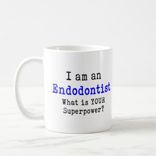 Endodontist Kaffeetasse (Links)