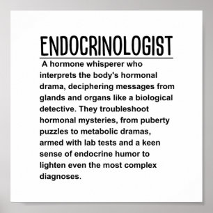Endokrinologe Poster