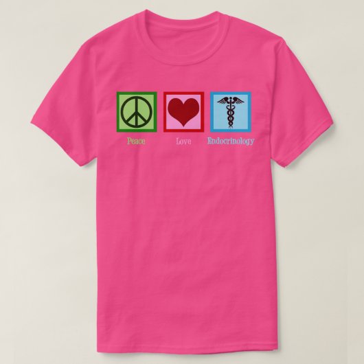 Endokrinologie T-Shirt (Design vorne)