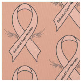 Endometrial Krebs-Bewusstsein Stoff (Nahaufnahme)