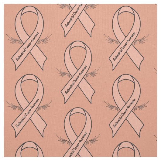 Endometrial Krebs-Bewusstsein Stoff (Muster)