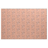 Endometrial Krebs-Bewusstsein Stoff (Fat Quarter (45,7 x 55,9 cm))
