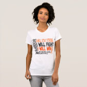 Endometrial Krebs-Krieger T-Shirt (Vorne ganz)