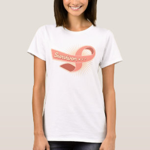 Endometrial Krebs-Überlebend-Band T-Shirt