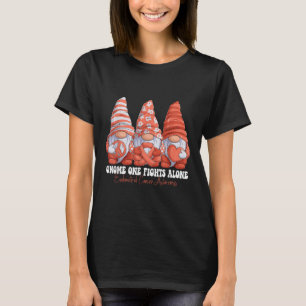 Endometrialer Krebs Aufklärungsmonat Peach Ribbon  T-Shirt