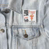 Endometrialer Krebs Hoffnung Liebe Glaubensgebet K Button (Beispiel)