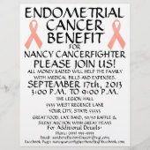 Endometrialer Krebsvorteil Flyer (Vorne)