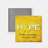 Endometriose-Aufklärungsmagnete Magnet (Vorderseite/Rückseite)