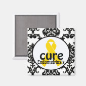 Endometriose-Aufklärungsmagnete Magnet (Vorderseite/Rückseite)