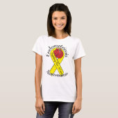 ENDOMETRIOSE AWARENESS Football T - Shirt (Vorne ganz)