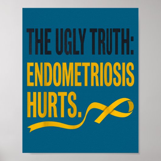 Endometriose-Bewusstsein - Endometriose  Poster (Vorne)