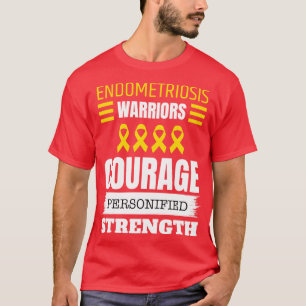 Endometriose-Krieger mutigen mit personifizierter T-Shirt