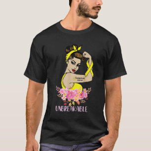Endometriose Krieger unzerbrechlicher Arm Tattoo S T-Shirt