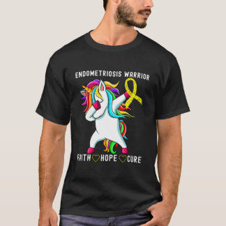 Endometriose-Kriegerin Endometriose-Bewusstseinsmo T-Shirt