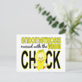 Endometriose mit falschem Schwanz Postkarte (Stehend Vorderseite)