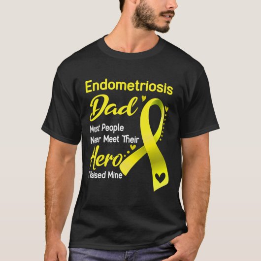 Endometriose-Vater Die meisten Menschen treffen si T-Shirt (Vorderseite)
