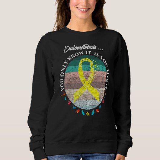 Endometriose Warrior 2 Sweatshirt (Vorderseite)