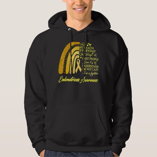 Endometriose Warrior 3 Hoodie (Vorderseite)